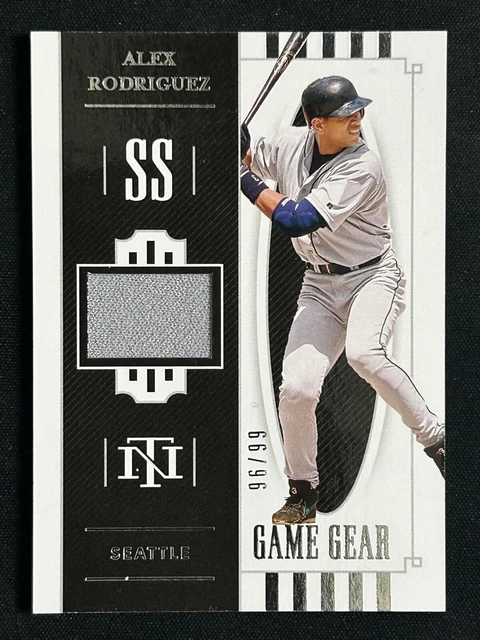 2021 National Treasures Alex Rodriguez Game Used Jersey /99 New York Yankees