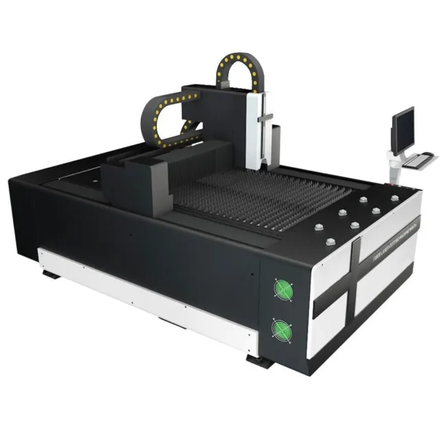 MAX 2000W Fiber Laser Cutting Machine Metal Sheet Cutter 900*1300mm By Sea 380v