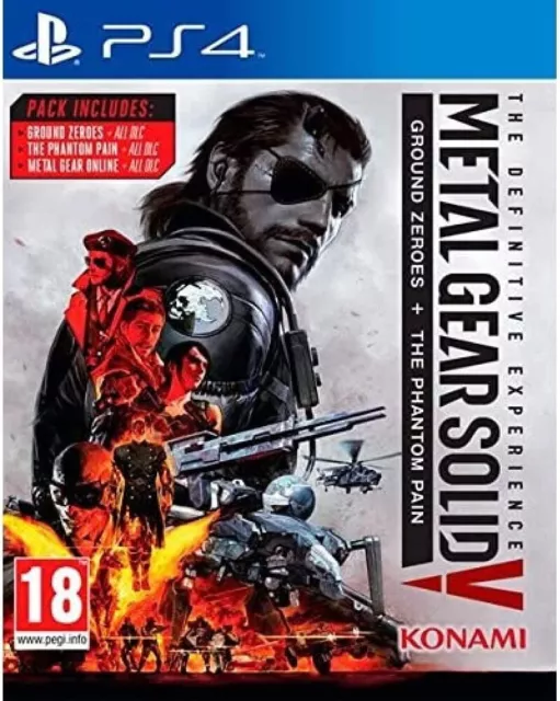 Metal Gear Solid V The Phantom Pain Definitive Experience PS4 Playstation 4 NEW