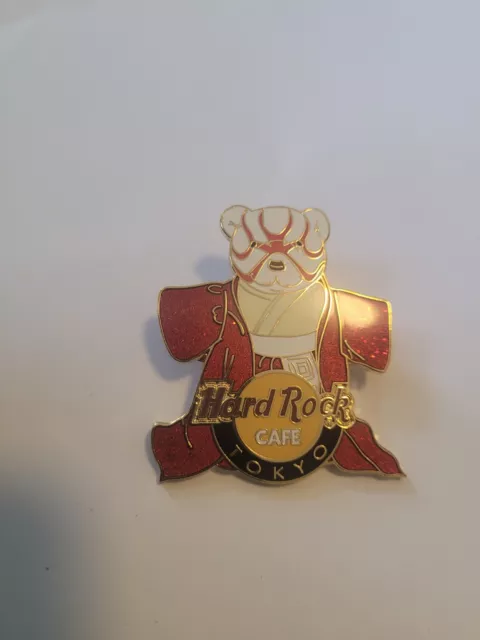 Hard Rock Cafe Collectors Pin Tokio Red Bear limited Ed 500 Exclusive