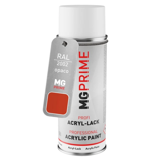 RAL 2002 Arancio sanguigno Bomboletta spray 400 ml opaco asciugatura rapida