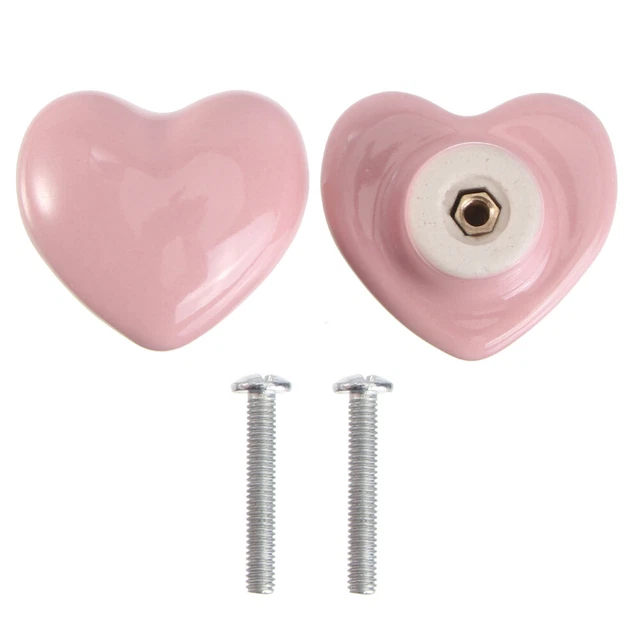 2 Pcs Vintage Door Knobs Decorate Child Jewelry Drawer Wardrobe Handle 5