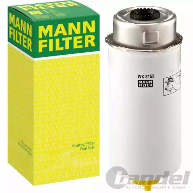 MANN DIESELFILTER WK8158 passend für FORD TRANSIT 2.2+2.4+3.2 TOURNEO 2.2 TDCi