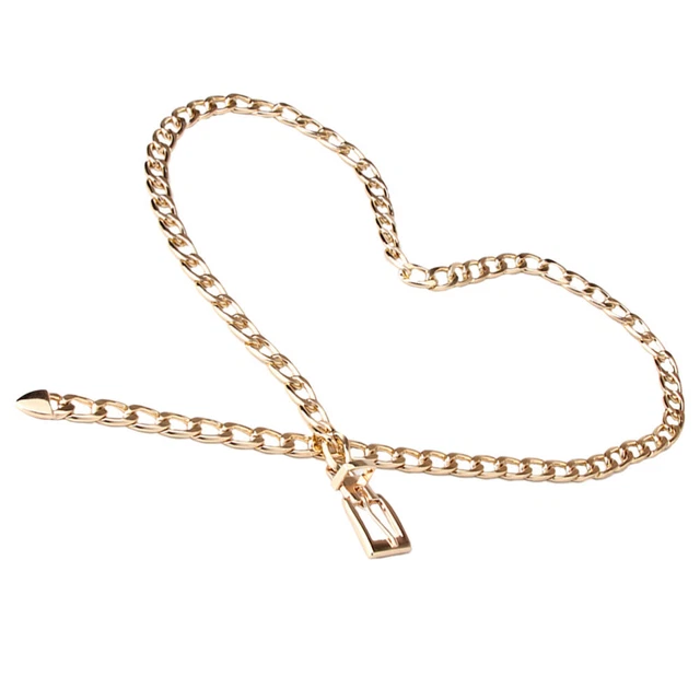 LOLIAS 6 Pièces Plaqué Or 14K Chaînes De Taille Pour Femmes - Bijoux De Corps Bikini Strass Perles Mauvais Œil Doré Réglables Pour Plage Et Été