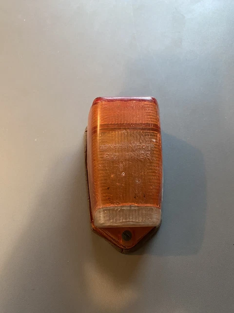 Cabochon Clignotant Latéral Rouge SEIMA 413 Pour Citroën 2CV (AZA, AZAM, AZU) - Occasion