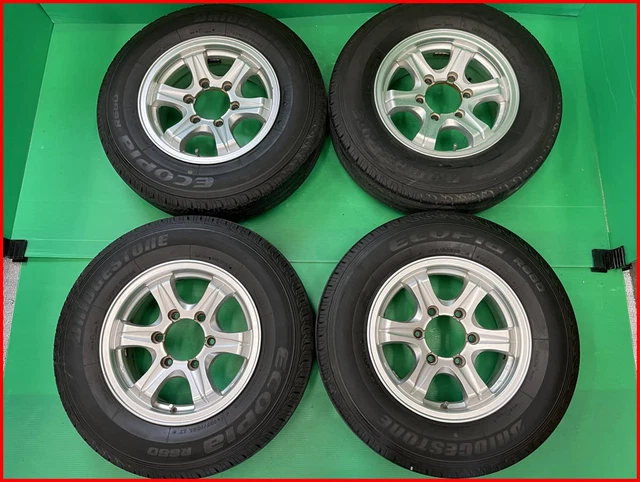 JDM Weds Weds KEELER FIELD 15 inch aluminum wheels 6J+33 PCD139 6H Hia No Tires