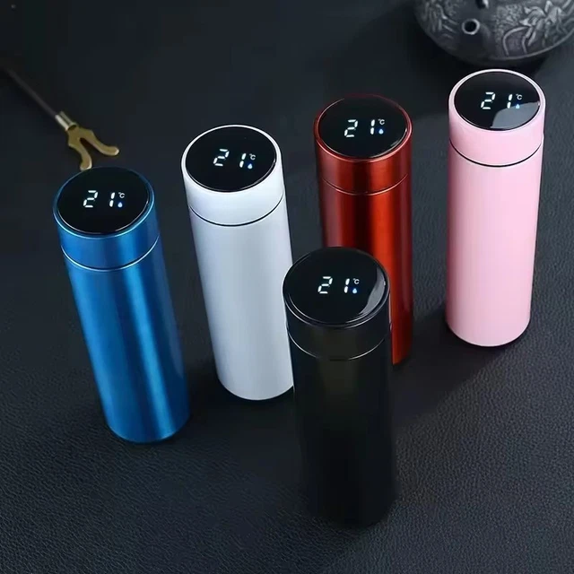 Bouteille Isotherme Vintage Thermos En Aluminium, Marque Iso Tan, 500 Ml, Argentée