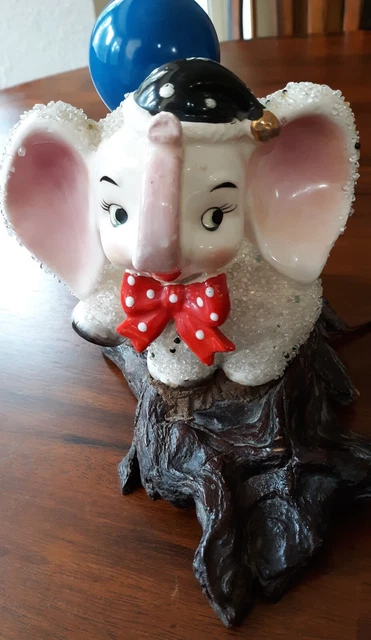 Vintage Children's Nursery Baby Circus Fairytale Elephant Lamp 1960's