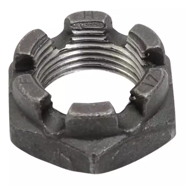 Dado corona forma bassa DIN 937 altezza 13 mm corone dado acciaio filettatura fine