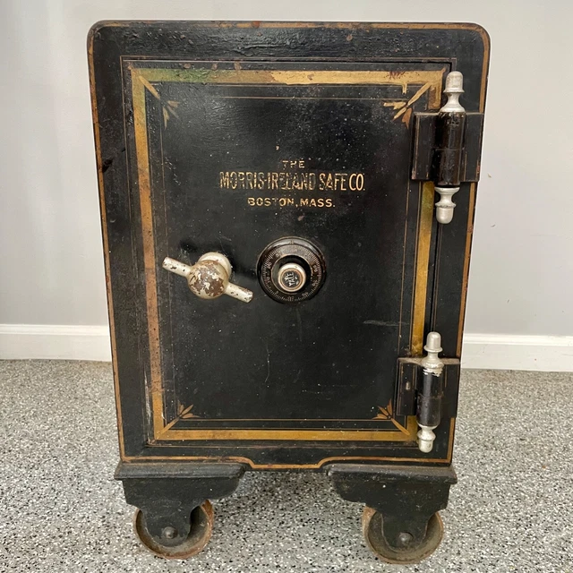 Morris Ireland Antique Vintage Safe circa 1800s