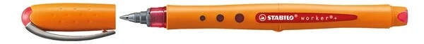Stabilo® Bionic Worker Tintenroller Fine Rot Neu Ovp