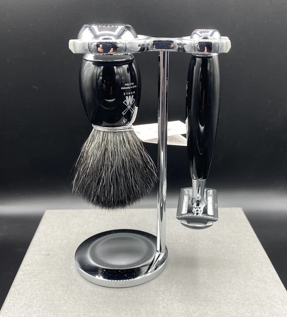 Mühle Edles Rasierset NEU Weihnachtsgeschenk NP 105€ Barber Shop Geschenkbox