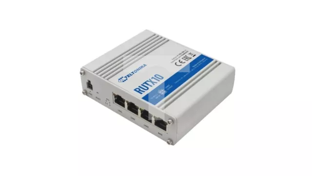 Router Teltonika RUTX10 WLAN Doble Banda 4x LAN/WAN GIGABIT/T2DE