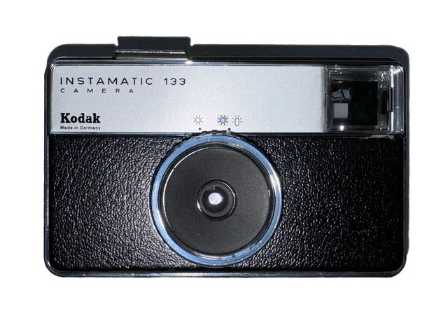 Appareil Photo Vintage Kodak Instamatic 133 Avec Sac – Années 70 – Fabriqué En Allemagne