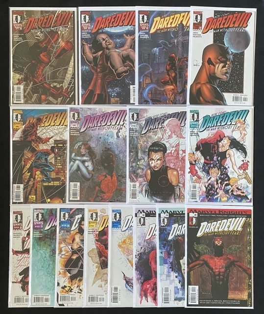 Daredevil Marvel Knights Lot  1 9 10 11 - 1st App Echo | High Grade | 1999