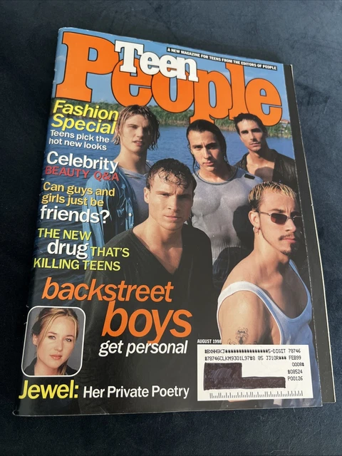 TEEN PEOPLE MAGAZINE Summer 2000 ￼Backstreet Boys FREE SHIPPING