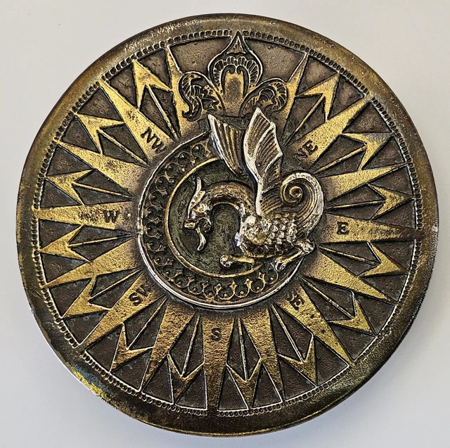 VTG 1973 JAMES Lind Belt Buckle Chief Head Southwestern  display picture 1