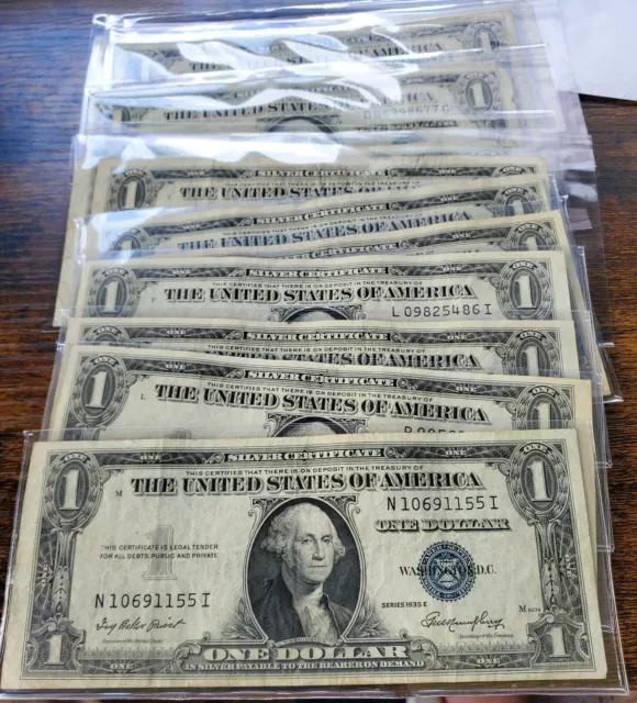1935 Silver Certificate.  Listing is For One Silver Certificate VG-VF Condition