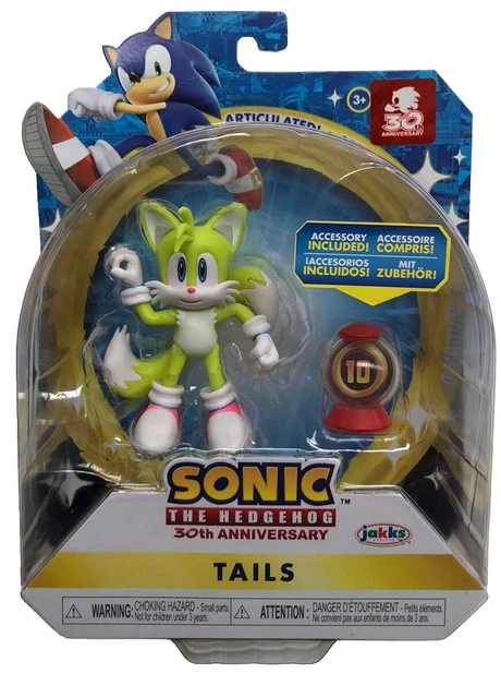 SONIC THE HEDGEHOG 30th Anniversary Tails & Super Ring Item Box 4 ...