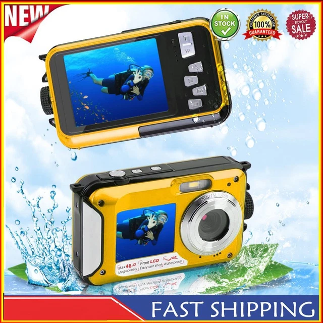 48MP WATERPROOF CAMERA Face Detection Underwater Cameras for Vacation