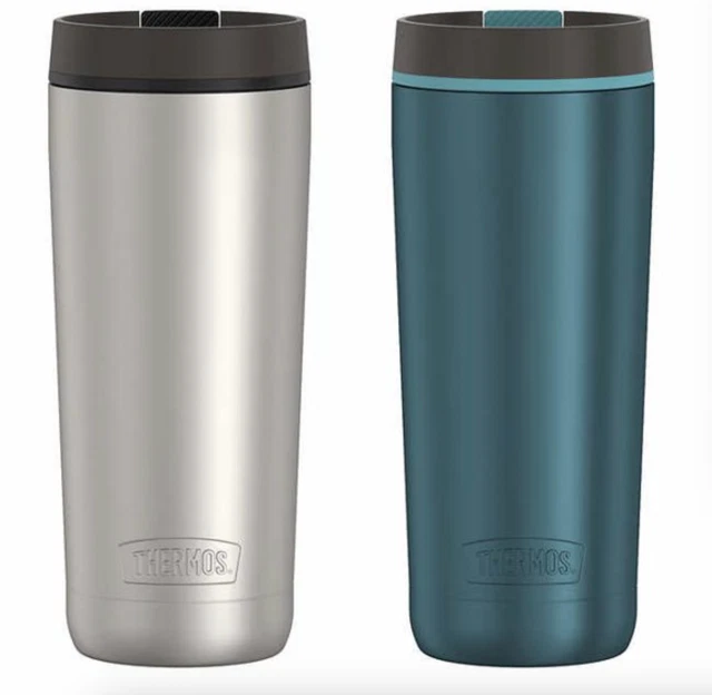 NEW Thermos Stainless Steel 18oz Travel Coffee Mug Tumbler Insulated 2-pack