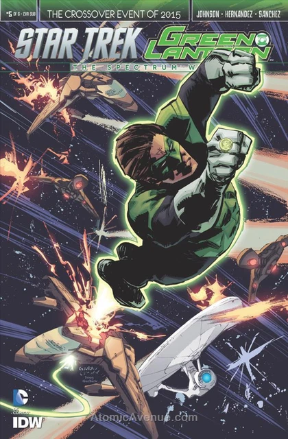 Star Trek/Green Lantern #5 (Sub) VF/NM; IDW | we combine shipping
