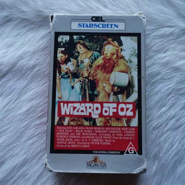 The Wizard Of Oz (Animated) With Case - Beta / Betamax - RARE 9