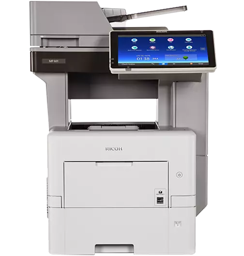 Ricoh MP 601SPF Multifunction Laser Printer Scanner Copier