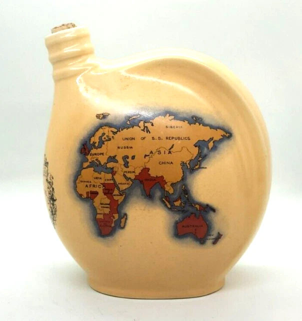 CROWN DUCAL FLAGON King VI Elizabeth 1937 Coronation EMU Wines Australia £7.99 PicClick UK