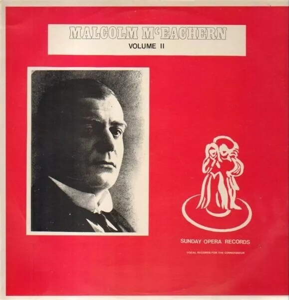 Malcolm McEachern Volume II NEAR MINT Sunday Opera Vinyl LP