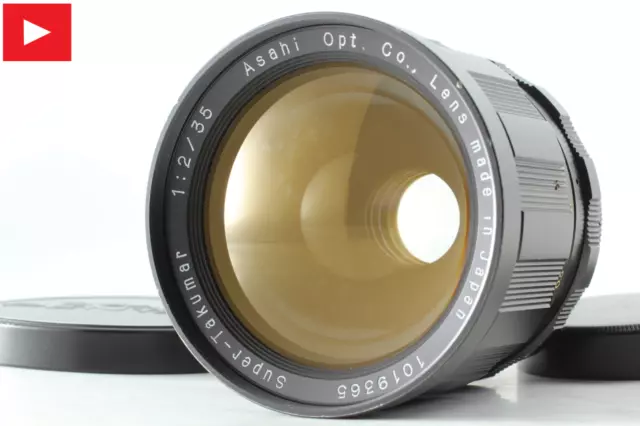 【"Early Fat" EXC+5】 Lente de tornillo Pentax Super Takumar 35 mm f/2 M42 de...