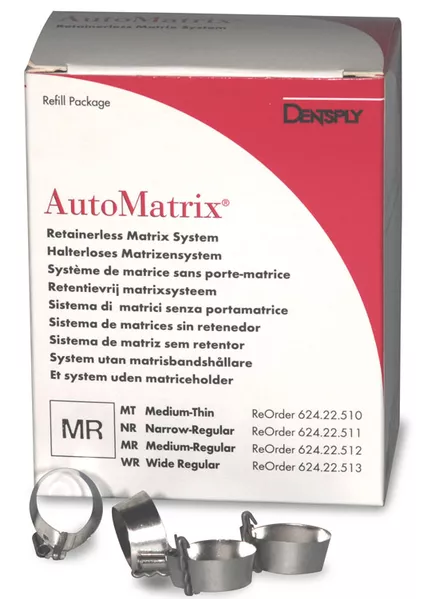 Automatrix Medium Regular Dentsply Refill 72 Pcs. Dental Matrix System.