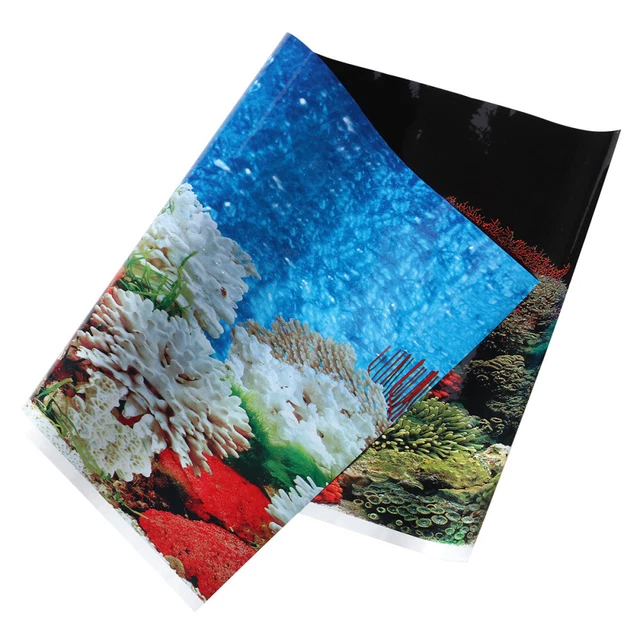 Image Décorative Autocollant De Fond D'aquarium Autocollants 3d Peinture De Fond