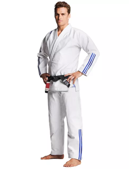 adidas BJJ Anzug Gi "Quest" weiß JJ600, Brazilian Jiu-Jitsu, NEUE KOLLEKTION