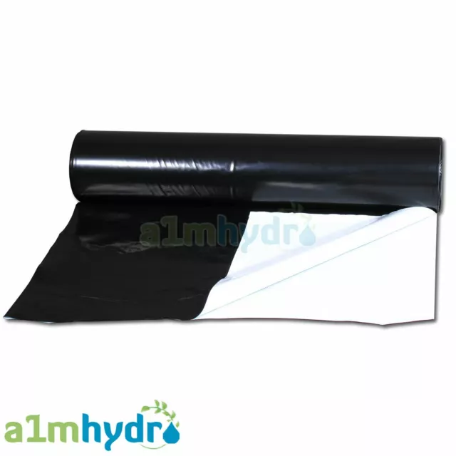 Black And White Mylar Grow Room Reflective Sheeting 5m X 2m EasyGrow Hydroponics