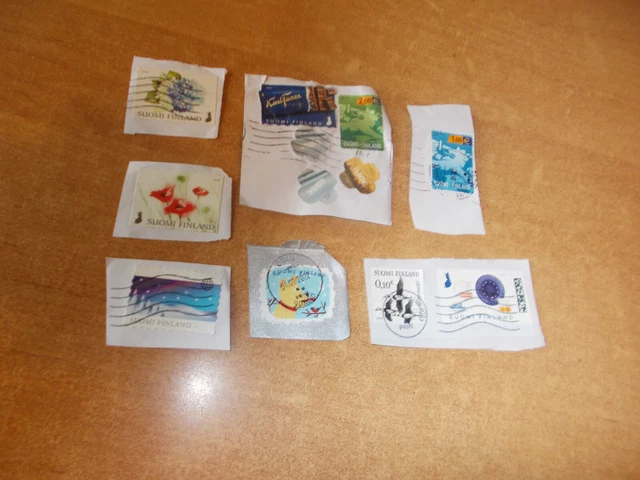 Finnland / Finland / Suomi /  Briefmarken Auf Papier / Gestempelt