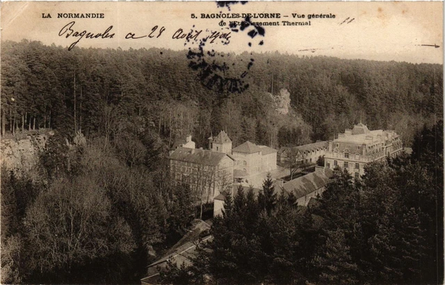 CPA Normandy - BAGNOLES-de-l'ORNE - General view of the establishment (355236)