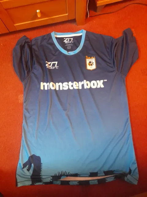ZN Sports Short Sleeve Loch Ness FC Football Shirt Size 5xl