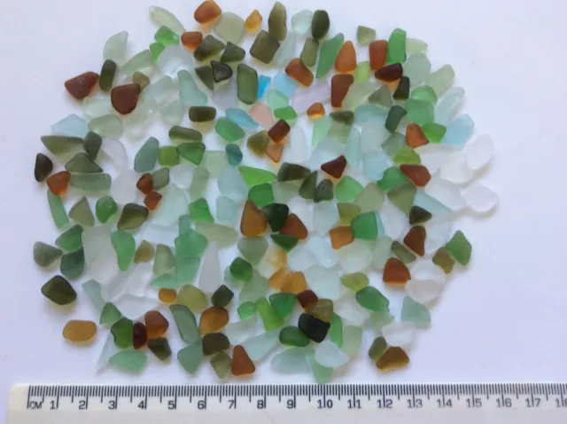 Smooth RARE colour  SMALL Sea Glass  for  Craft or Jewelry, 90 gram