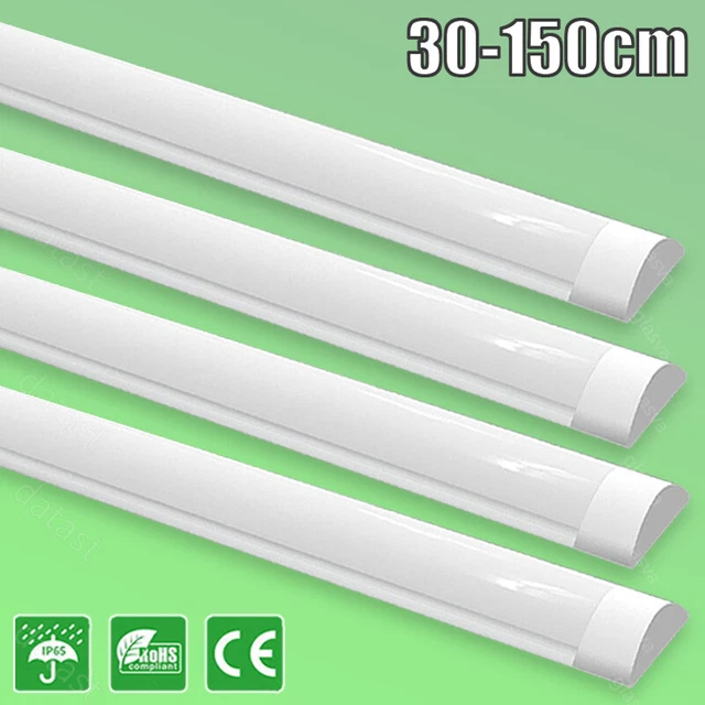 Lampe LED Humide Avec Détecteur Mouvement 90/120/150 Cm IP65 Pour Garage Cave Extérieur éclairage Sécurité