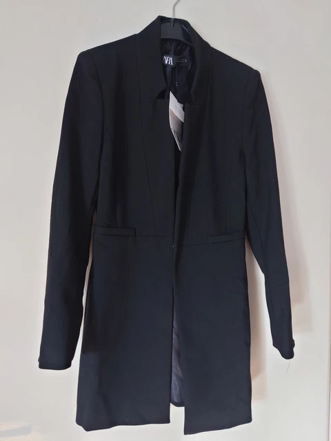 Pink Taillierter Mantel Zara Taillierter Mantel Mantel Schwarz