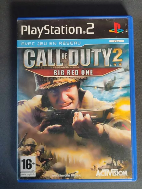 Jeu Sony PlayStation 2 Call of Duty 2 Big Red One Complet PS2 PAL