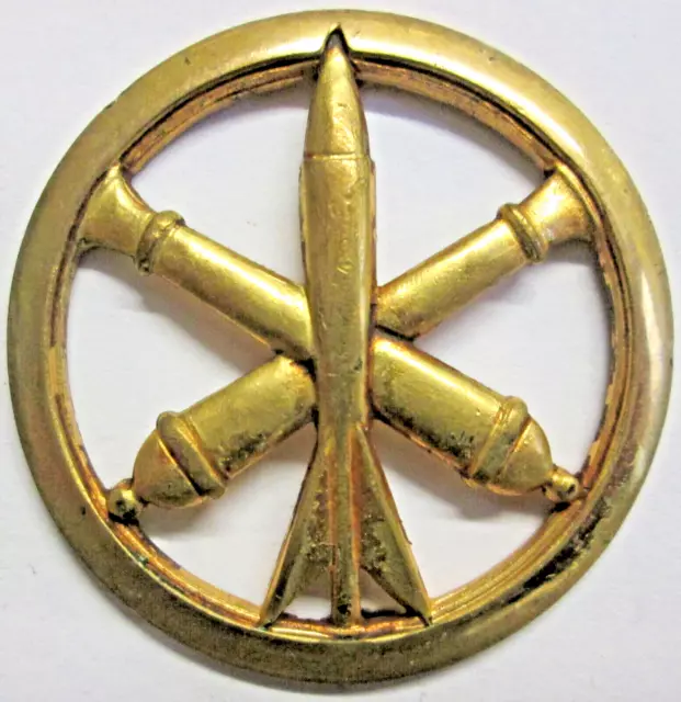 ARTILLERIE - Insigne de Beret mle 1959 - Coinderoux Paris - Années 70