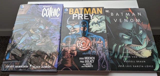 BATMAN GOTHIC, PREY, & VENOM TPB Lot Collects  Legends of the Dark Knight 6-20!