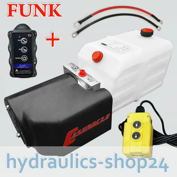 Elettropompa Autoadescante 2 Hp Pompa Idraulica 12V 180 Bar Da 4 - Foto 2