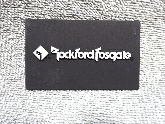 New Oem Old School Center Badge For Rockford Fosgate A2 Series Link