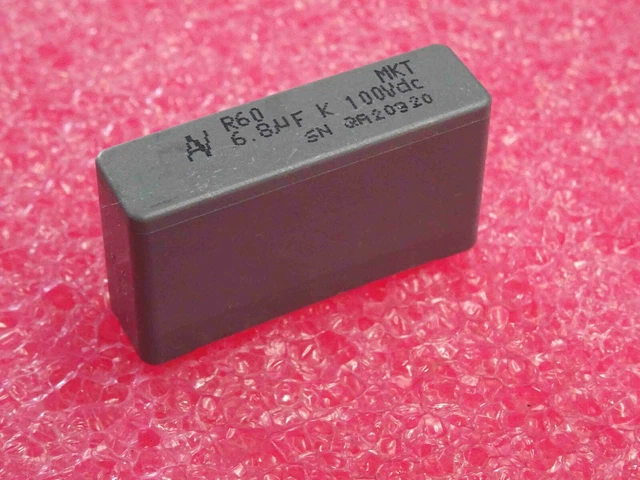 Lot x10 : condensateur tantale CI85 6.8µF 6.8uF 35v firca ~ 13x4.5mm