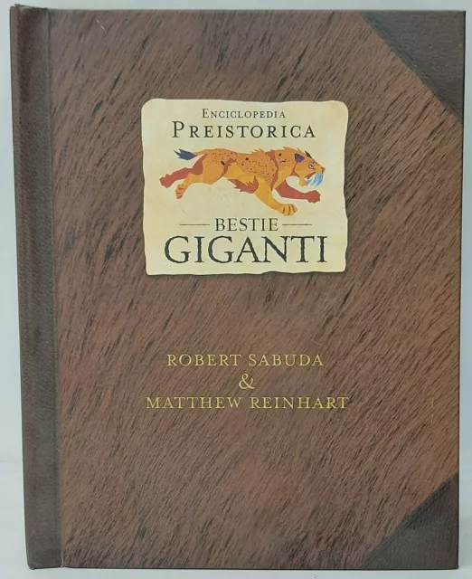 ENCICLOPEDIA PREISTORICA BESTIE giganti libro popup ed. ill. Fabbri FF16 EUR 195,00 PicClick IT