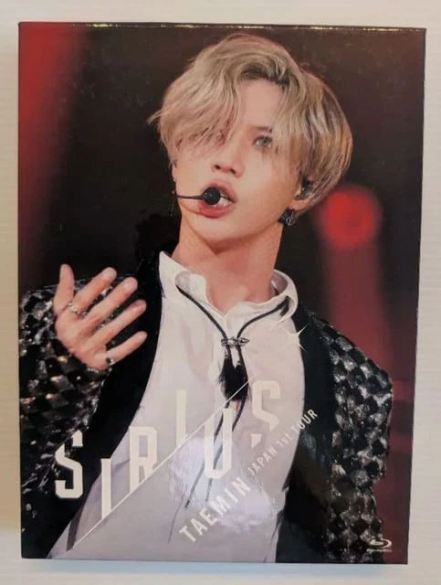 TAEMIN JAPAN 1ST TOUR SIRIUS Blu-ray £60.17 - PicClick UK