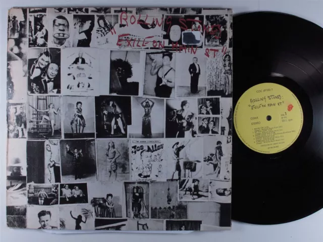 ROLLING STONE Exile On Main Street ROLLING STONE 2XLP Alemania con postales o